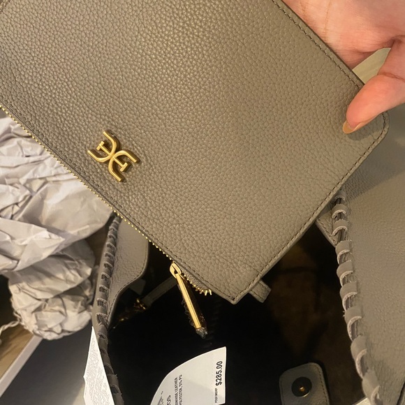 Sam Edelman Taupe Leather Hobo Bag - Picture 7 of 7